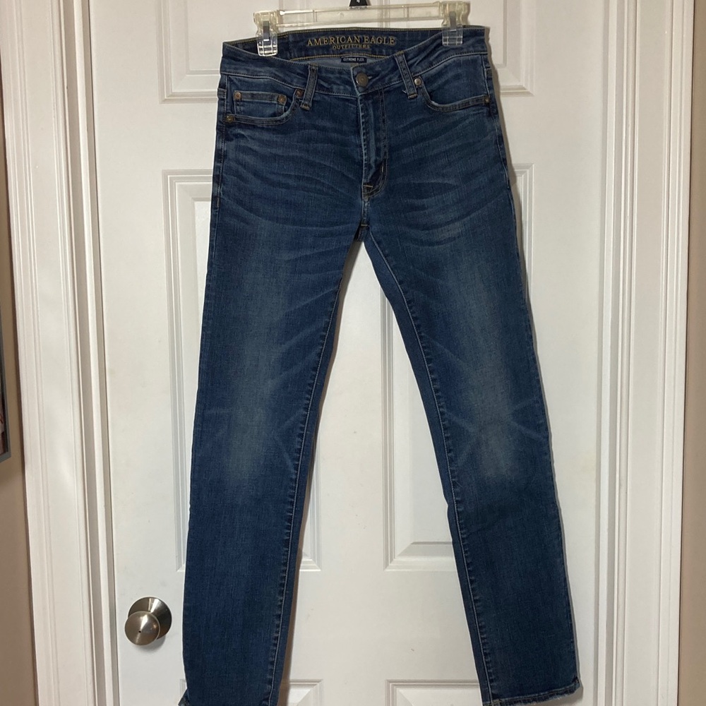 AEO Slim Straight Jeans